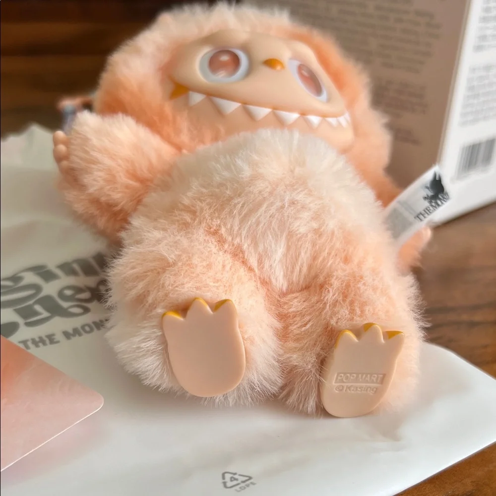 Authentic Pop Mart The Monsters Big Into Energy Labubu- Happiness, New Open Box - Picture 9 of 12